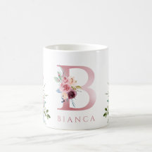 Tasse für den Blumenbrief B