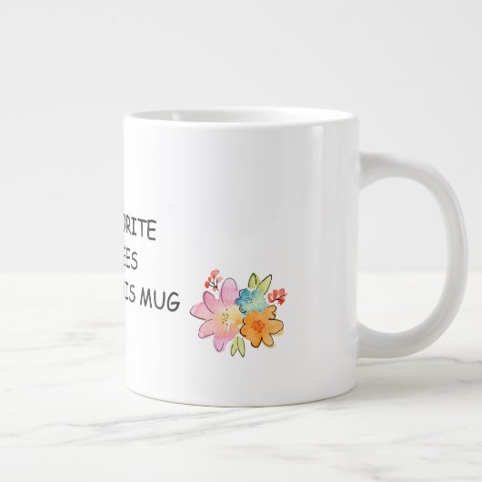 Tasse für den Blumenkosstag (Rechts)