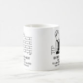 Tasse für den Bricklayer-Werbecoffee (Mittel)