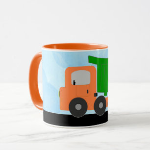 Tasse für den Dump Truck (orange)