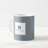TASSE für den ersten ABSCHLUSS blau (Vorderseite Links)