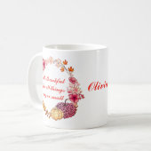 Tasse für den Fall eines Todesurteils (Vorderseite Links)