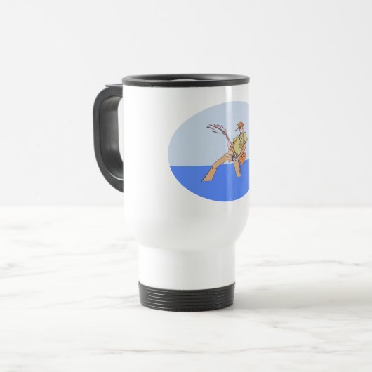 Tasse für den Fisherman (Vorderseite Links)