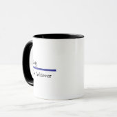 Tasse für den Geschenkcoffee (Vorderseite Links)