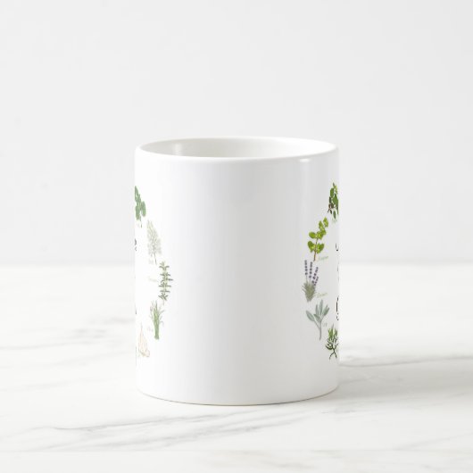 Tasse für den Herb-Garten anpassen (Mittel)