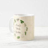 Tasse für den Herb-Garten anpassen (Vorderseite Links)