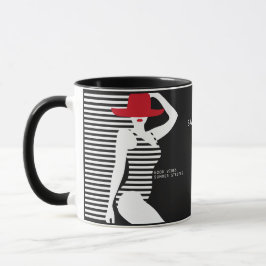 Tasse für den individuelle Name im Sommer