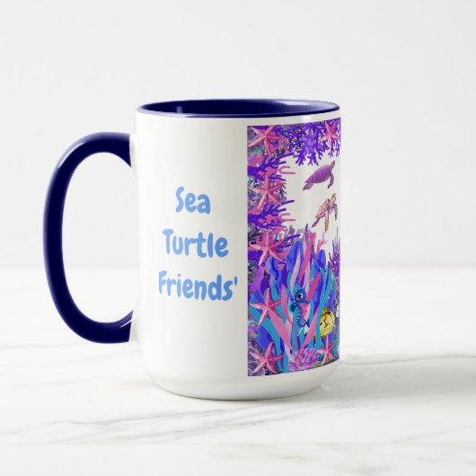 Tasse für den Kaffee der Freunde der Unterwassersc (Links)