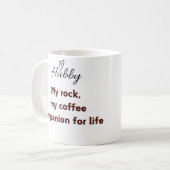 Tasse für den Kaffee - mein Rock, mein Coffee-Begl (Vorderseite Links)