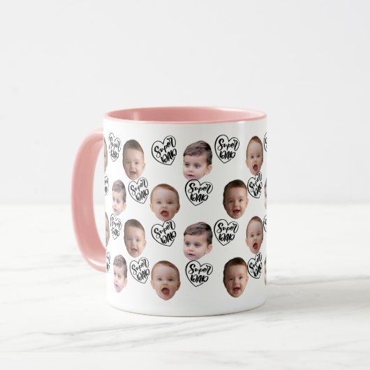 Tasse für den Kaffee | Vater-Geschenk-Babyfass (Vorderseite Links)