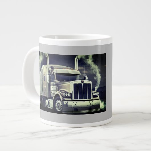 Tasse für den Lkw-Fahrer (Vorderseite Links)
