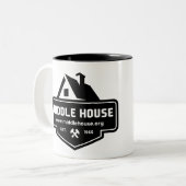Tasse für den Mittelhauskaffee (Vorderseite Links)