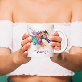 Tasse für den Namen des Pferdes Lover