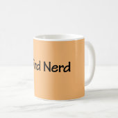 Tasse für den Nerd von Vögeln (VorderseiteRechts)