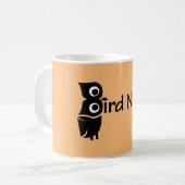 Tasse für den Nerd von Vögeln (Vorderseite Links)