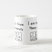 Tasse für den periodischen Tabellennamen (Mittel)