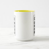 Tasse für den Rechner für Buchhalter oder Buchhalt (Zentrum)