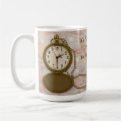 Tasse für den Ruhestand mit Pocket Watch Time to R (Links)