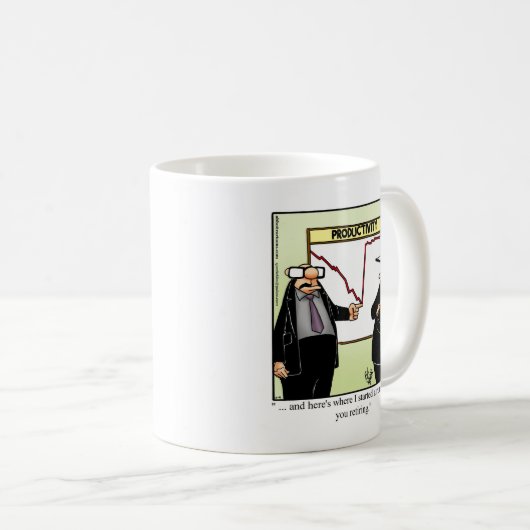 Tasse für den Spaß im Ruhestand (VorderseiteRechts)