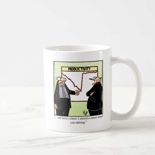 Tasse für den Spaß im Ruhestand (Rechts)