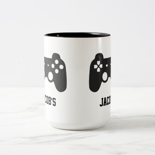 Tasse für den Spieler im Haus, personalisiert. (Mittel)