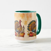 Tasse für den traditionellen Erntedank (VorderseiteRechts)