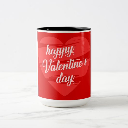 Tasse für den Valentinstag (Mittel)