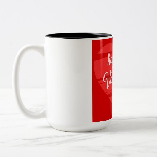 Tasse für den Valentinstag (Links)