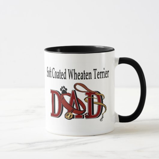Tasse für den Vater mit weichem Überzug (Rechts)