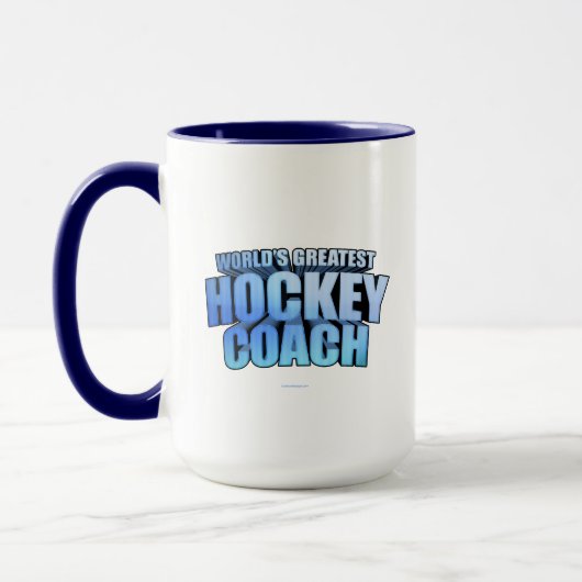 Tasse für den weltbesten Hockey-Coach (Links)