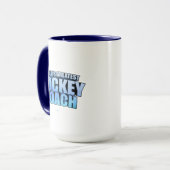 Tasse für den weltbesten Hockey-Coach (Vorderseite Links)