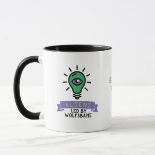 Tasse für die Alien von Scrimo