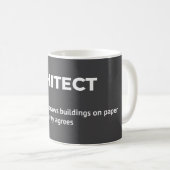 Tasse für die Architekturdefinition (VorderseiteRechts)
