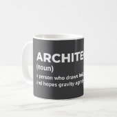 Tasse für die Architekturdefinition (Vorderseite Links)