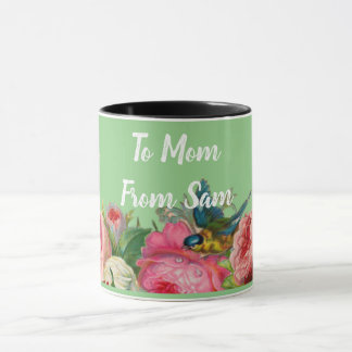 Tasse für die benutzerdefinierte Rosenauflistung