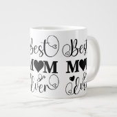 Tasse für die beste Mutter ever (Vorderseite Rechts)