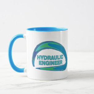 Tasse für die Blauwellenhydraulik