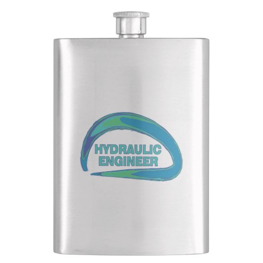 Tasse für die Blauwellenhydraulik Flachmann (Vorderseite)