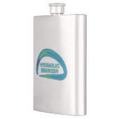 Tasse für die Blauwellenhydraulik Flachmann (Links)