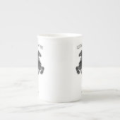 Tasse für die China von Schwarzhorn mit benutzerde (Vorderseite)