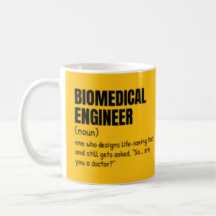 Tasse für die Definition von Bauteilen für biomedi