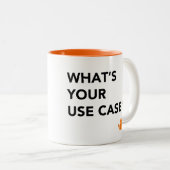 Tasse für die Erinnerung von Links Handgriffen (VorderseiteRechts)