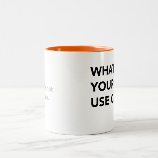 Tasse für die Erinnerung von Links Handgriffen (Mittel)