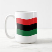 Tasse für die Flagge Afrikas (UNIA) (Links)