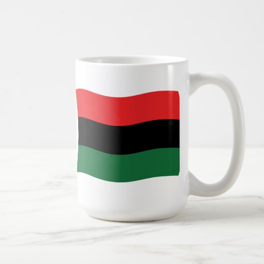 Tasse für die Flagge Afrikas (UNIA) (Rechts)