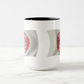 Tasse für die Flaggenmarkierung "Sac & Fox Nation" (Zentrum)