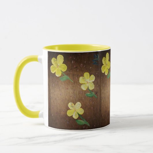 Tasse für die gelbe Blume (Links)