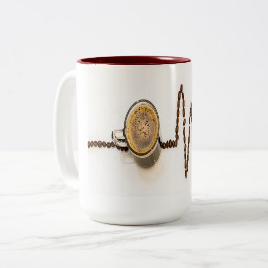 Tasse für die Kaffeezeit (Vorderseite Links)