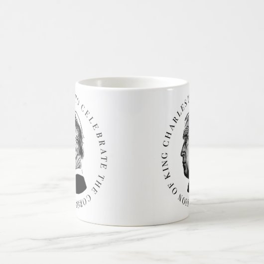 Tasse für die Krönung von Charles Third (Mittel)