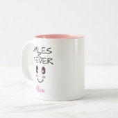 TASSE FÜR DIE MAMA - LÄCHELN R 4-JE (PERSONALISIER (Vorderseite Links)